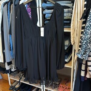 Abercrombie & Fitch Black Mini Dress